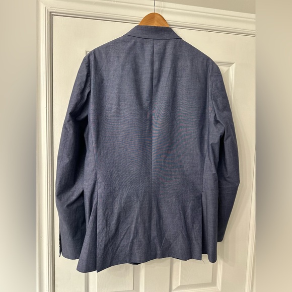 Jaeger Men's Blazer - Size 42R - Blue - Picture 5 of 6
